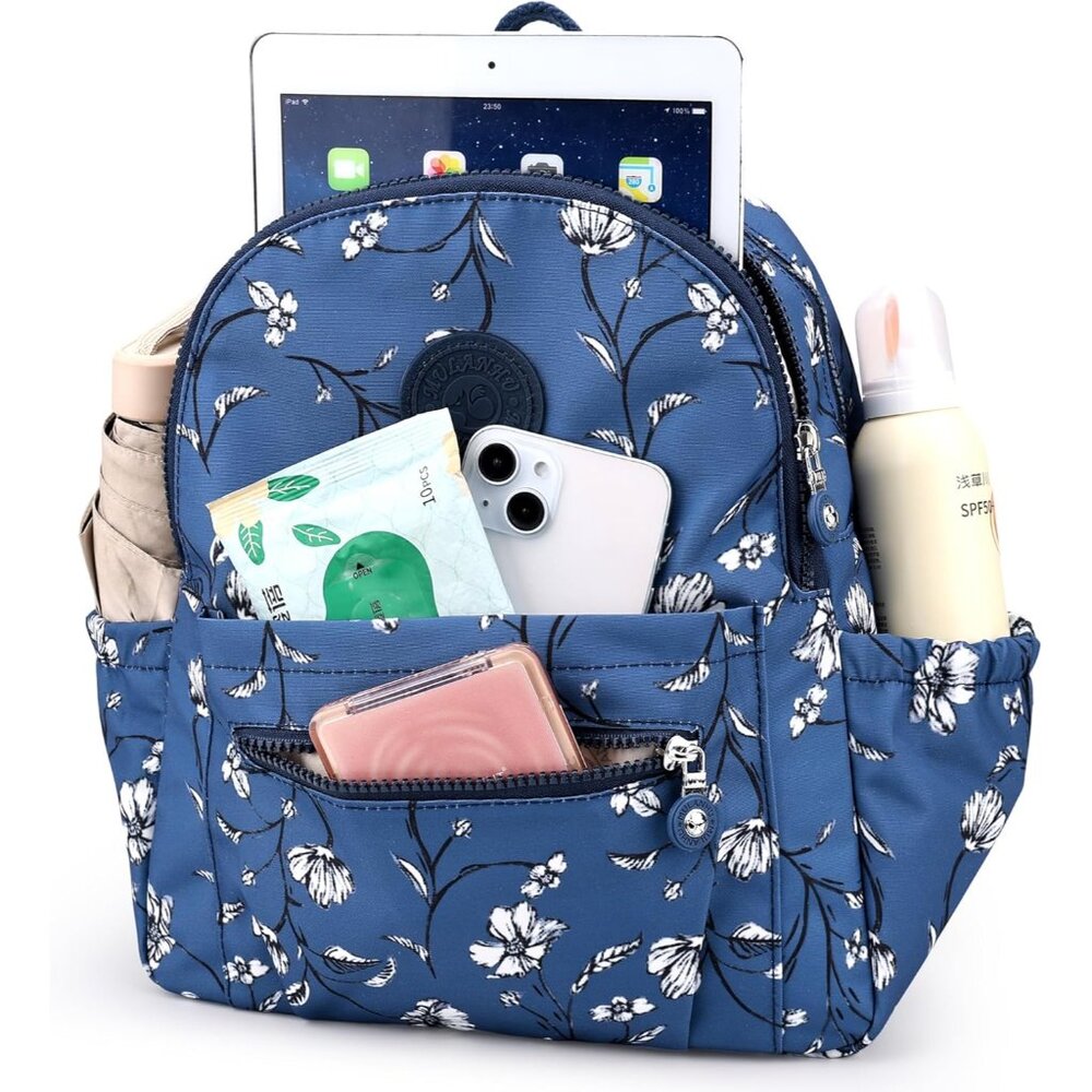 Lightweight Water-Resistant Mini Backpack - Funct… - image 6